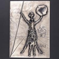 Salvador Dali DON QUIXOTE Metal Bas-Relief - Sold for $1,280 on 02-21-2026 (Lot 431).jpg